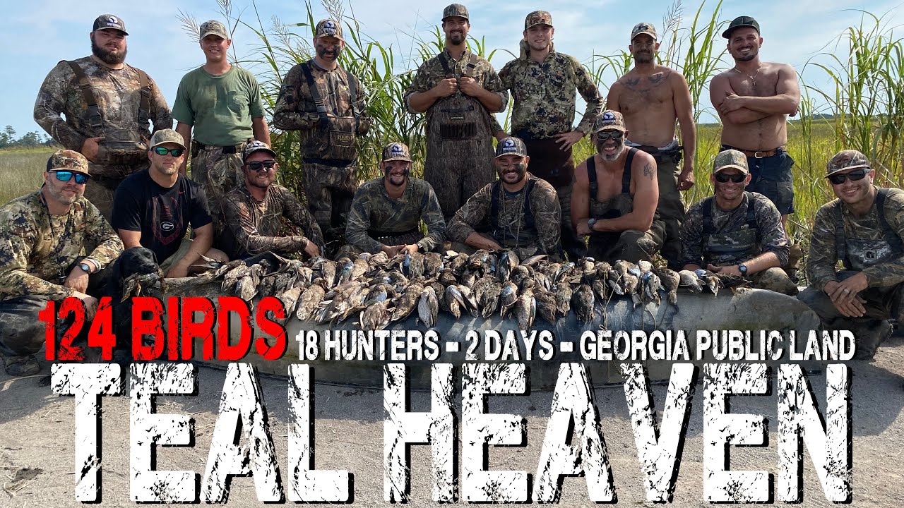 EPIC EARLY TEAL SEASON HUNT | Teal Season 2021 | Georgia Public Land | “Teal Heaven”
