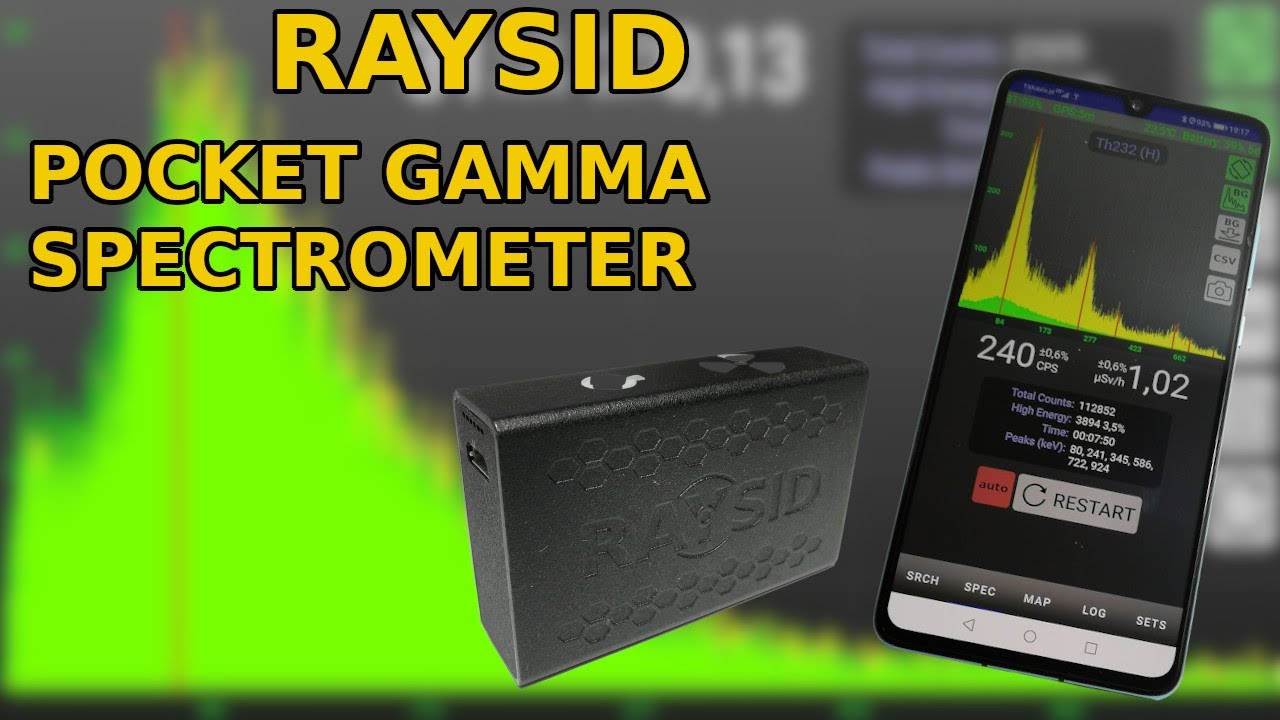 RAYSID - Pocket Gamma Spectrometer