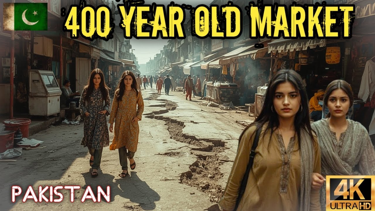 4K Walk HIDDEN 400 Years Old Market | Top Market to Visit on Your First Trip to Pakistan