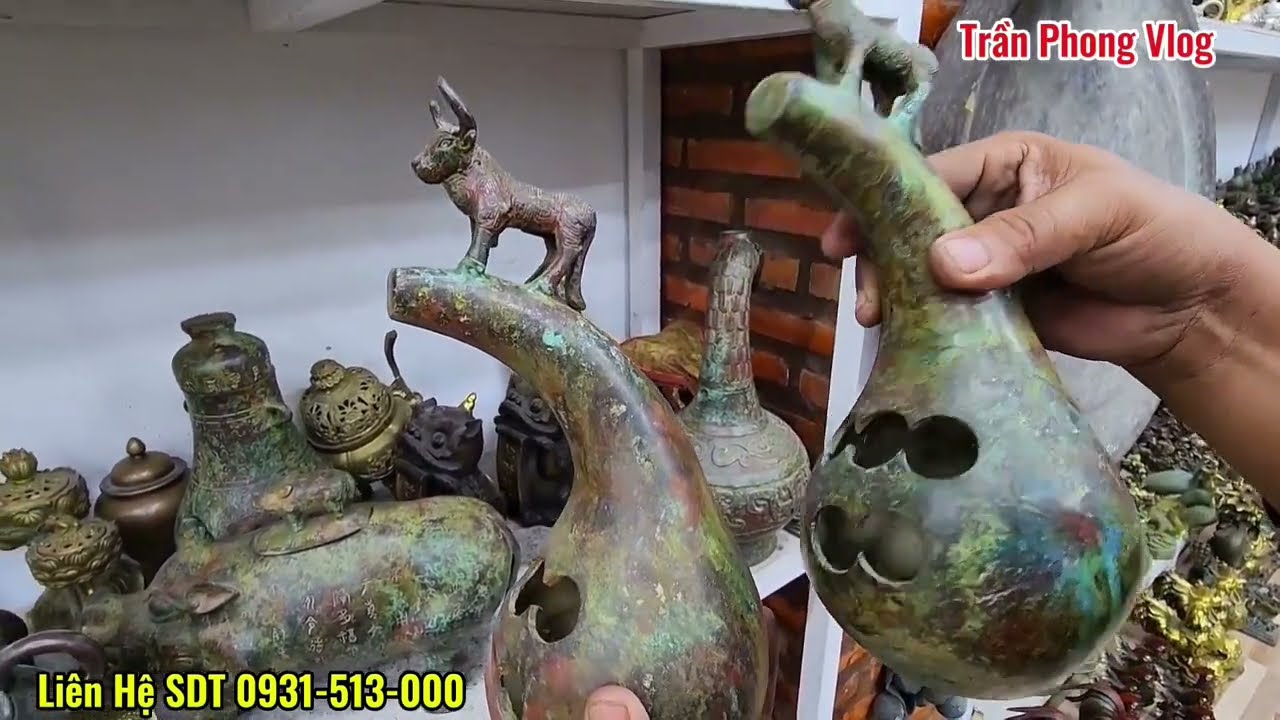 Phát Hiện: Hàng Trăm Món Đồ Đồng Xưa~ Độc Lạ Tại Cần Thơ :