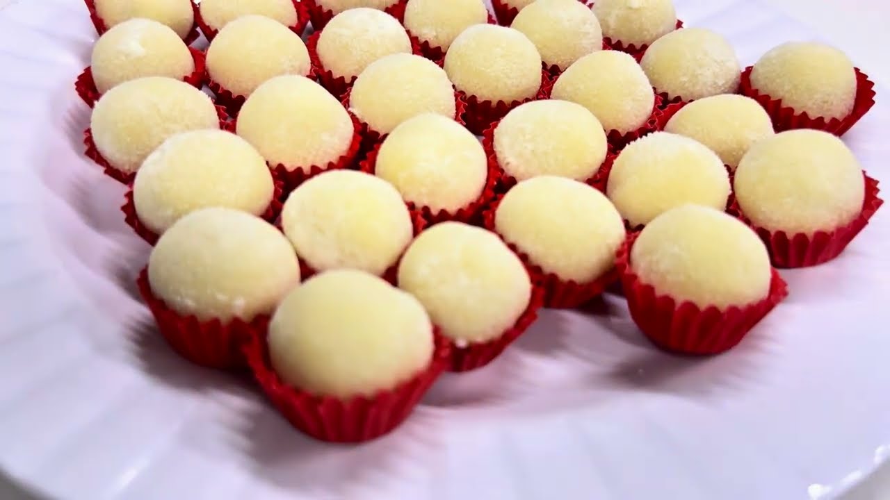 BRIGADEIRO BRANCO GOURMET PERFEITO 🍫✨ | Cremoso, Brilhante e no Ponto de Enrolar (F&aacute;cil!)