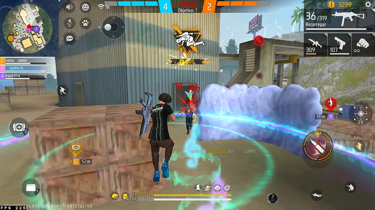 HIGHLIGHTS EM 4x4 APOSTADO! ❤️ 1920x1080😏👑 Highlights Free Fire 4v4 (MSI 5.9 FREEFIRE 4x4) @spidmcX