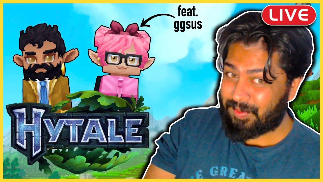 🔴 【Hytale】I Begged @ggsusssss To Play With Me!  [LIVE]