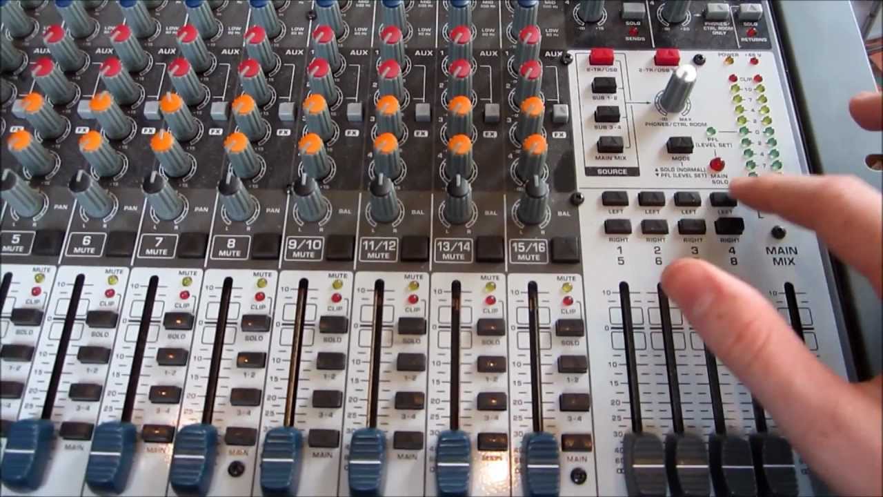 Behringer XENYX X2442USB Review Part 1