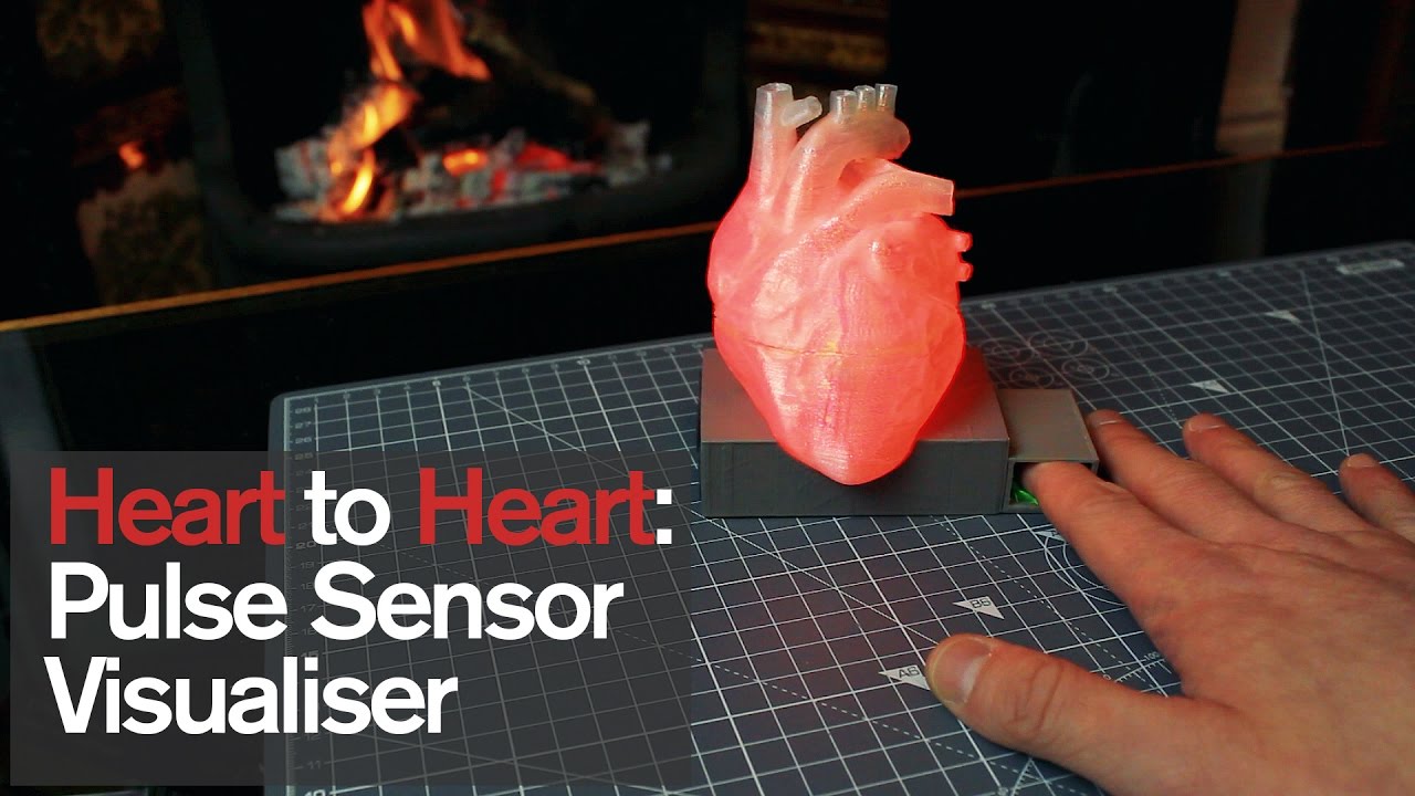 Heart to Heart: Pulse Sensor Visualiser
