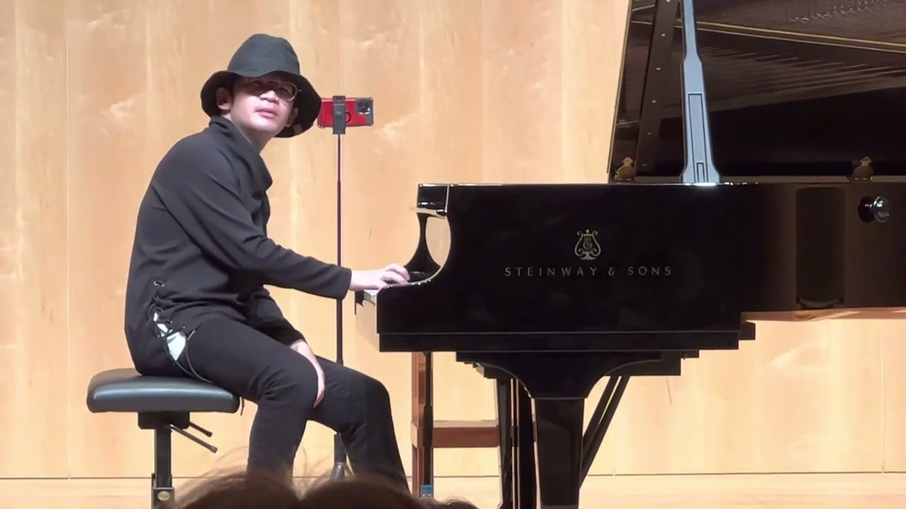 【菊池亮太さん　Ryota Kikuchi】ピアノ•リサイタルツアー2022 長野市芸術館リサイタルホール2022/12/2アンコール　＃ピアノ修行の旅　＃菊池亮太　＃1パガニーニ変奏曲