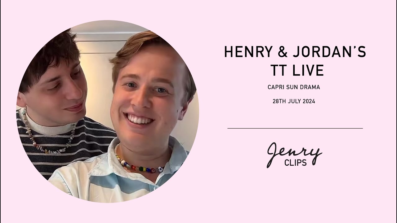 Henry and Jordan’s TT Live | Capri Sun Drama | 28/07/24