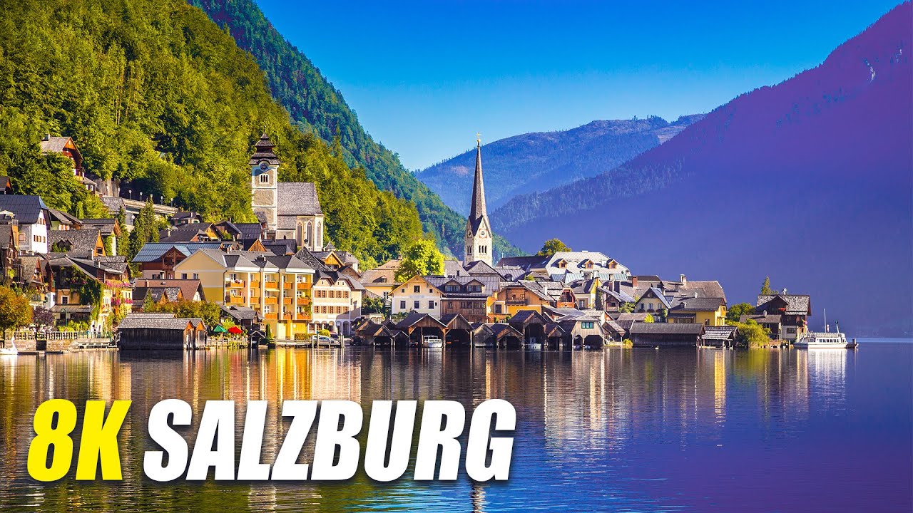 Salzburg, Austria in 8K ULTRA HD HDR 60FPS