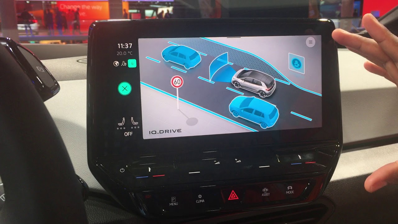 A tour of the ID.3 infotainment system and interior