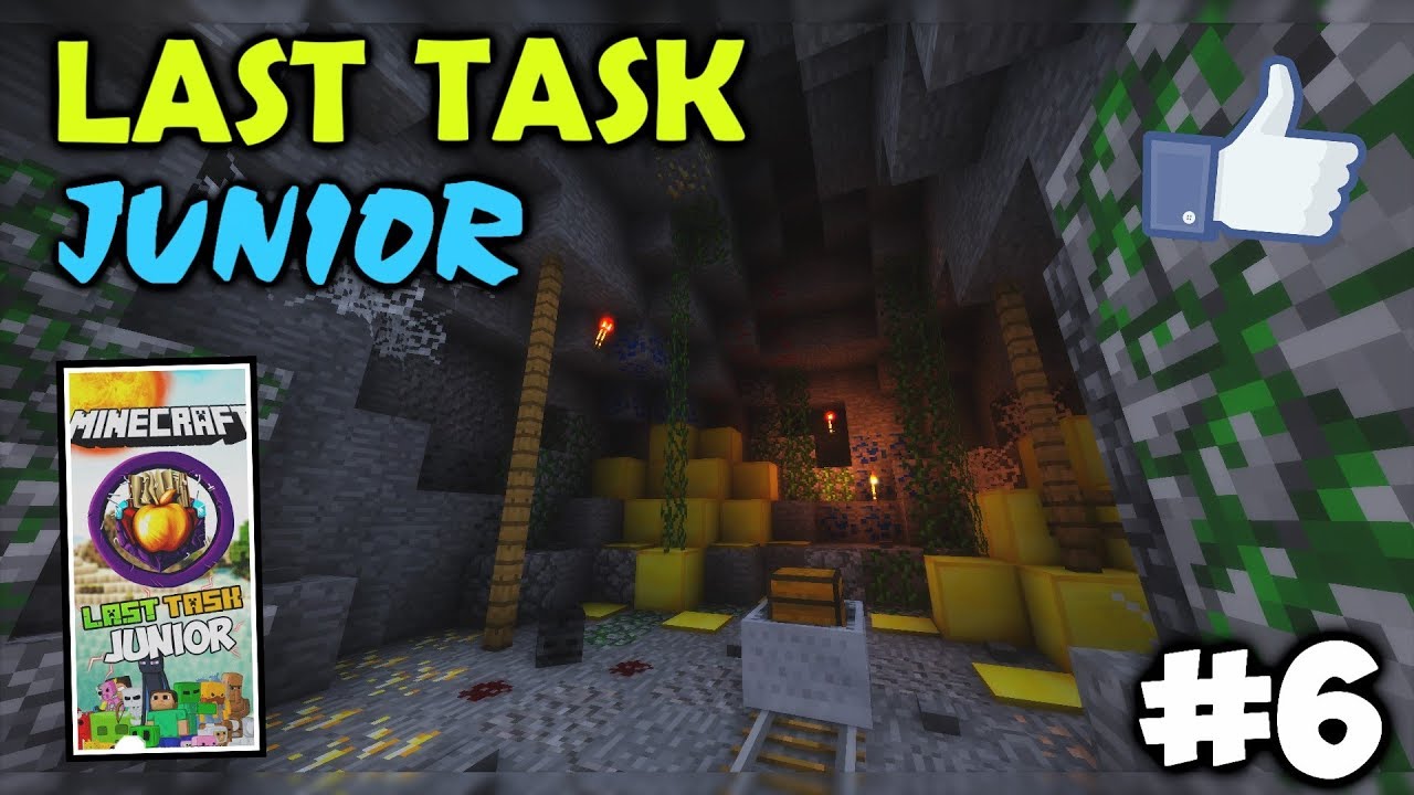 LAST TASK JUNIOR #6 - Шахта в Горе | Выживание на Приватном Сервере Майнкрафт