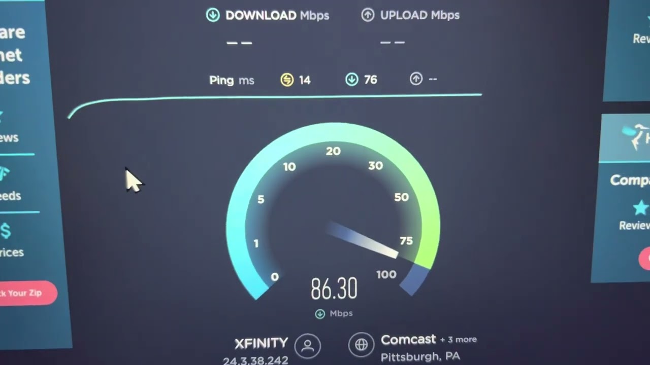 Тест скорости Ookla: Xfinity против T-Mobile 5G. Что быстрее?