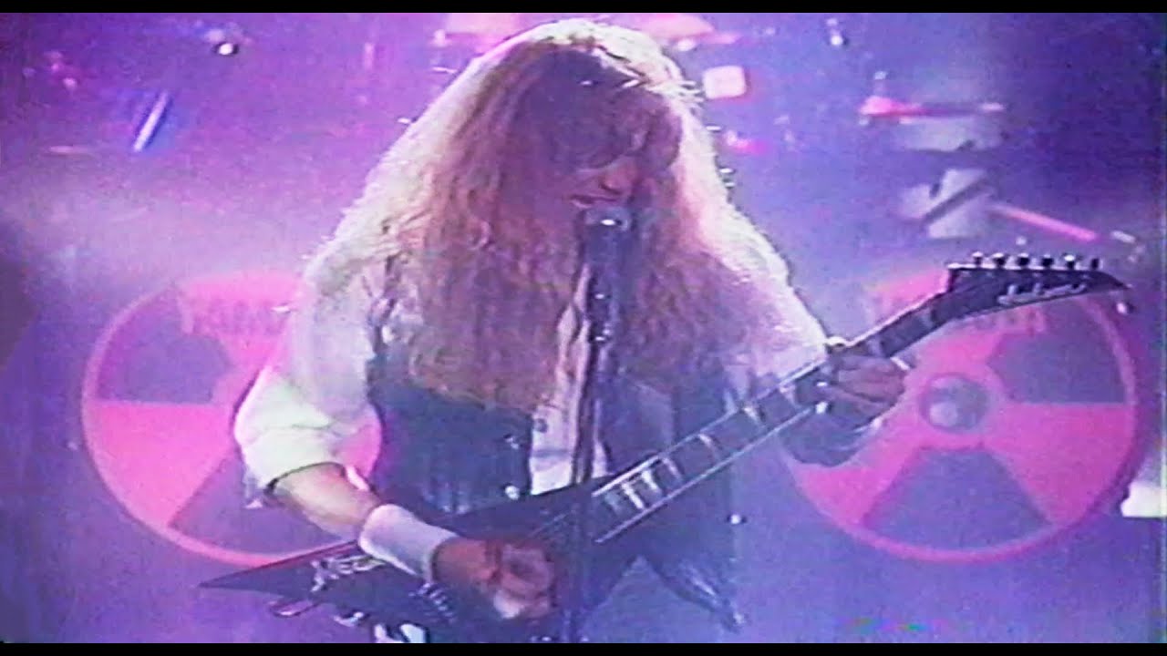 Megadeth - Hangar 18 [Live on Arsenio Hall Show, 1990] (High Quality)