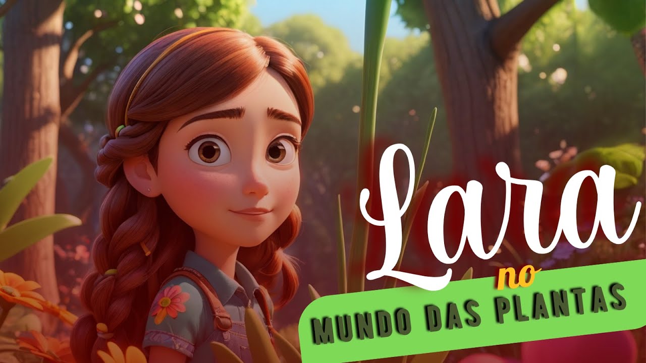 Lara no mundo das plantas: Descobrindo suas partes e fun&ccedil;&otilde;es