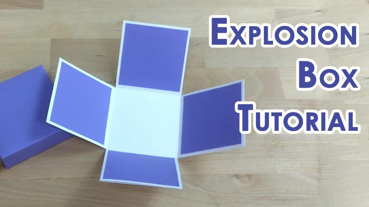 [Tutorial + Template] Tealight Cake Explosion Box