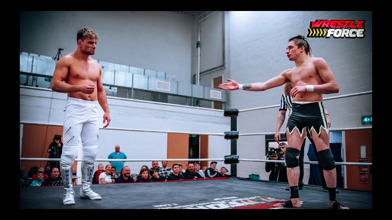 Kylo Reece vs Mark trew WRESTLEFORCE Live in Aylesbury 01.04.23