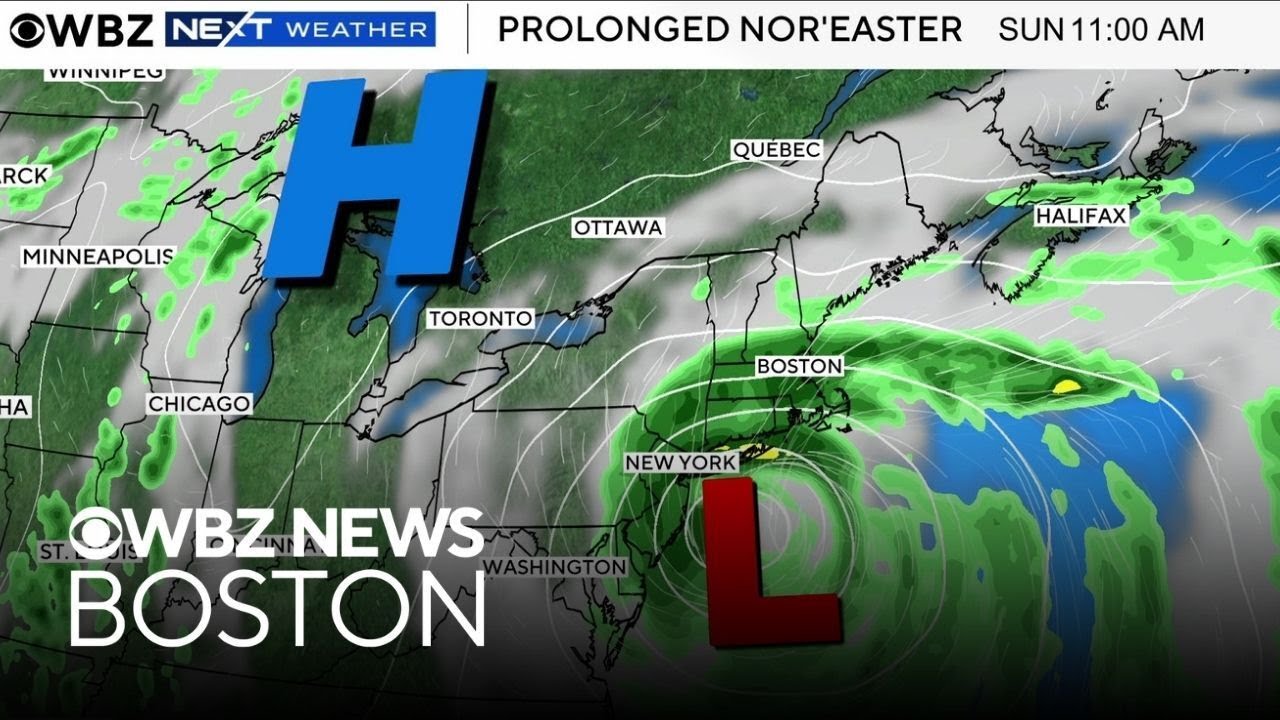 Will a nor'easter hit Boston? Meteorologists talk weather forecast for prolonged storm.