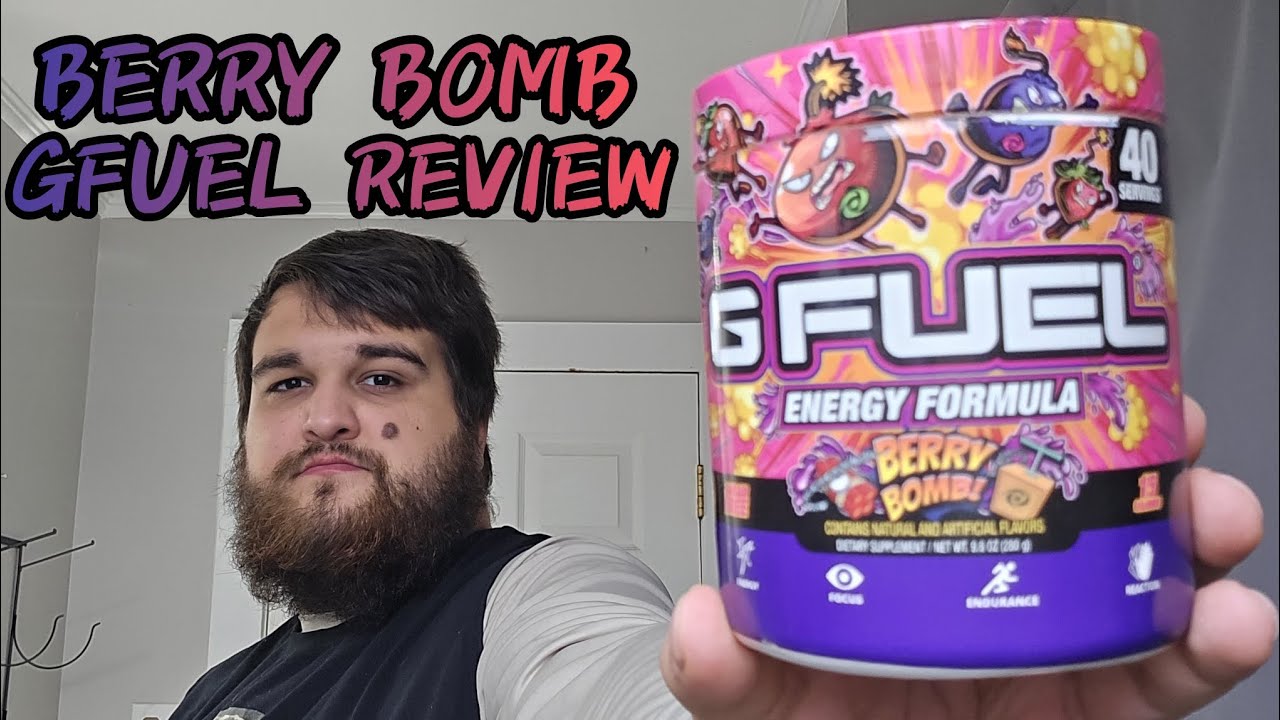 GFUEL - BERRY BOMB (TASTE TEST & REVIEW)