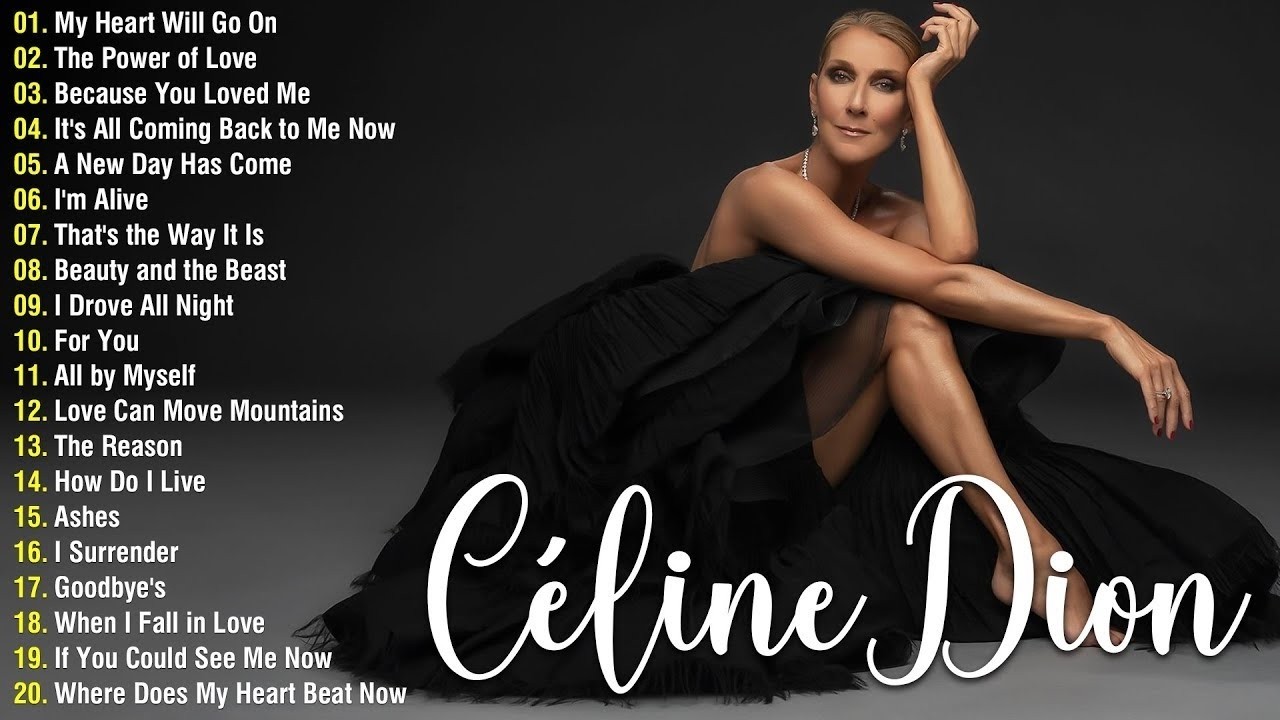 Celine Dion Hits Songs 2026🎤💖 - Best Songs of World Divas✨ - Greatest playlist Songs Celine Dion💕🎶