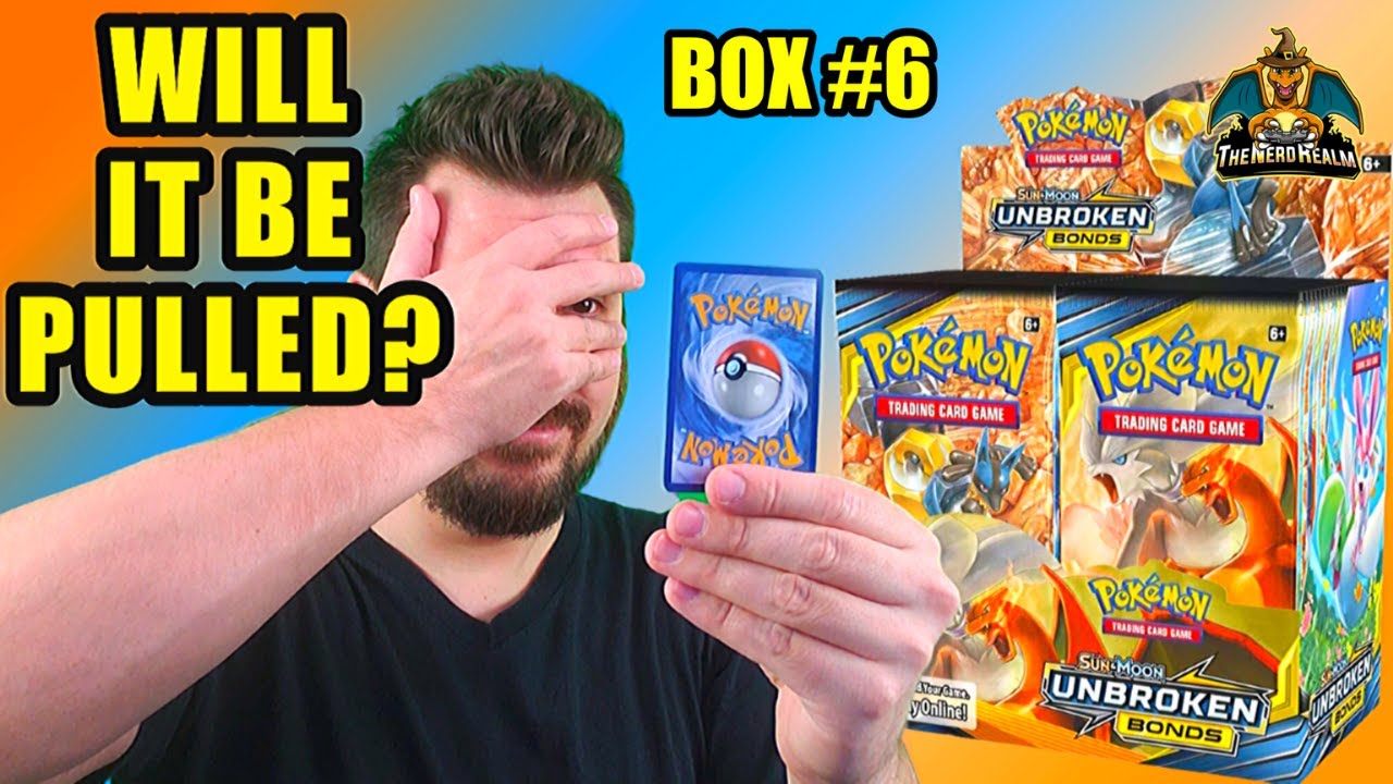 Unbroken Bonds Booster Case (Box 6) | Charizard Hunting | Pokemon Opening