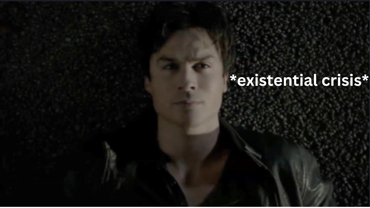 Damon lying on the road for 2 minutes and 30 seconds straight