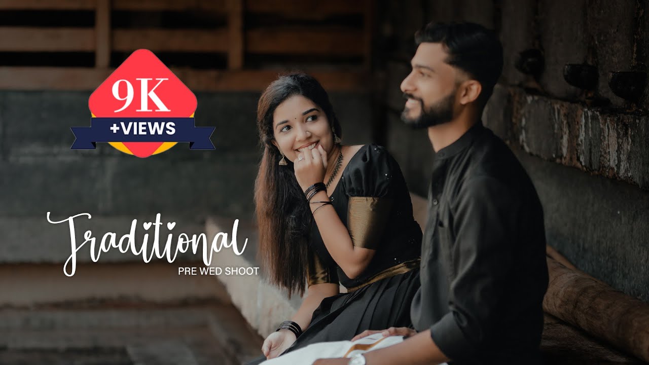 A wonderfull traditional and modern pre wed shoot save the date Devika & gokul