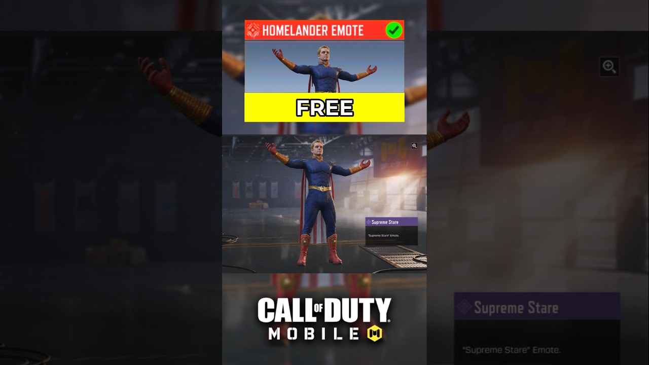 НОВАЯ БЕСПЛАТНАЯ ЭМОЦИЯ ХОУМЛЕНДЕРА 🤯 COD MOBILE