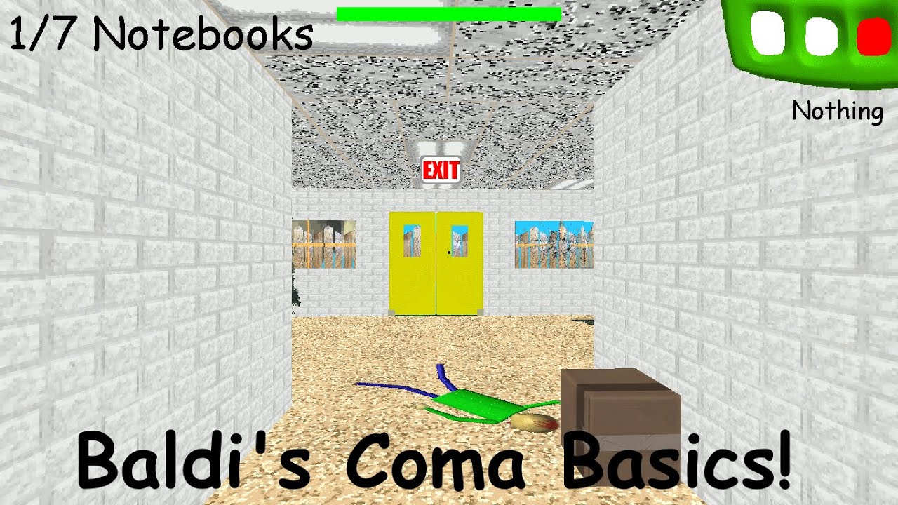 Baldi's Coma! | V.1.4.3 | Chapter 1! | Baldi's Basics Mod!