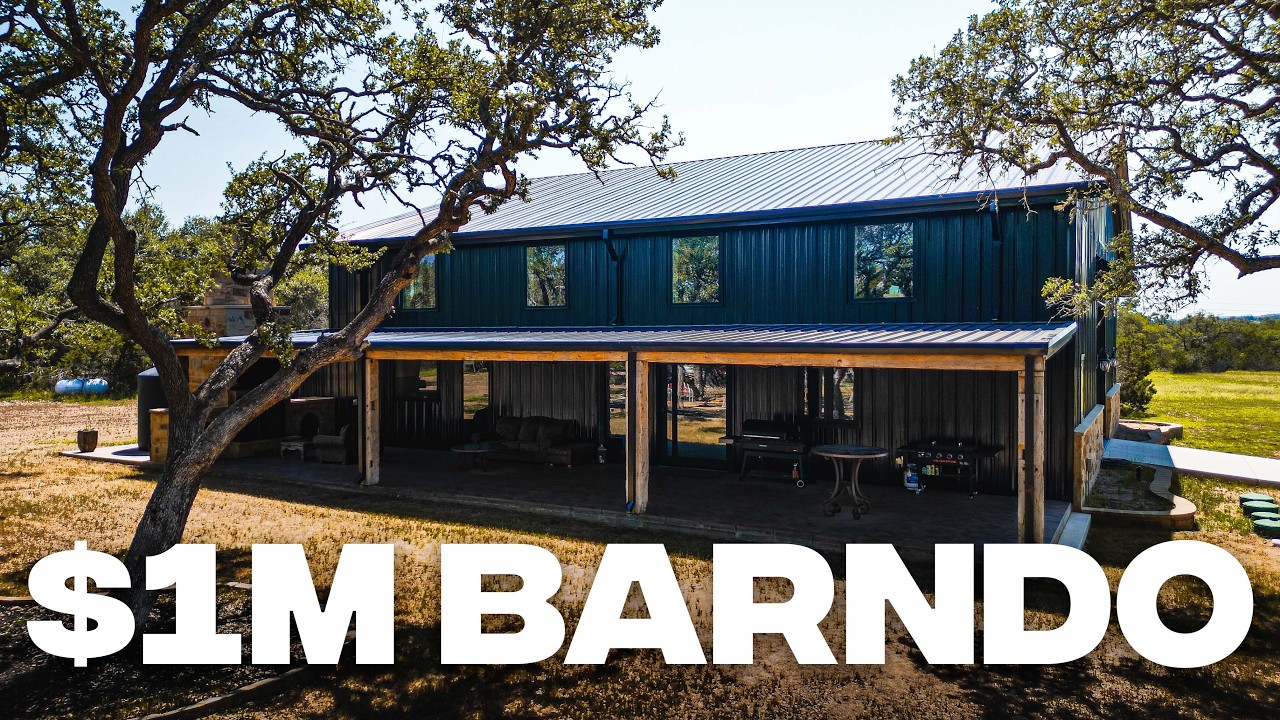 $1M Luxury Barndo In New Braunfels Texas!