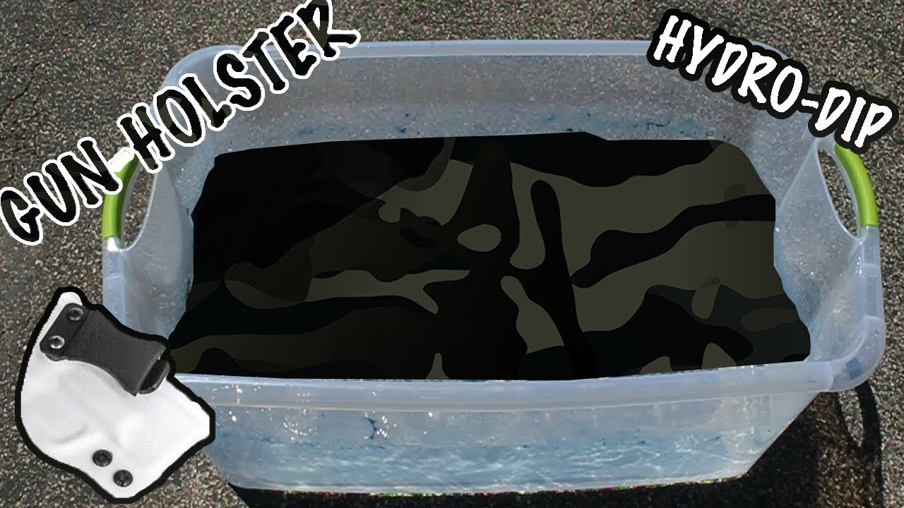 CAMO HYDRO Dipping a HOLSTER