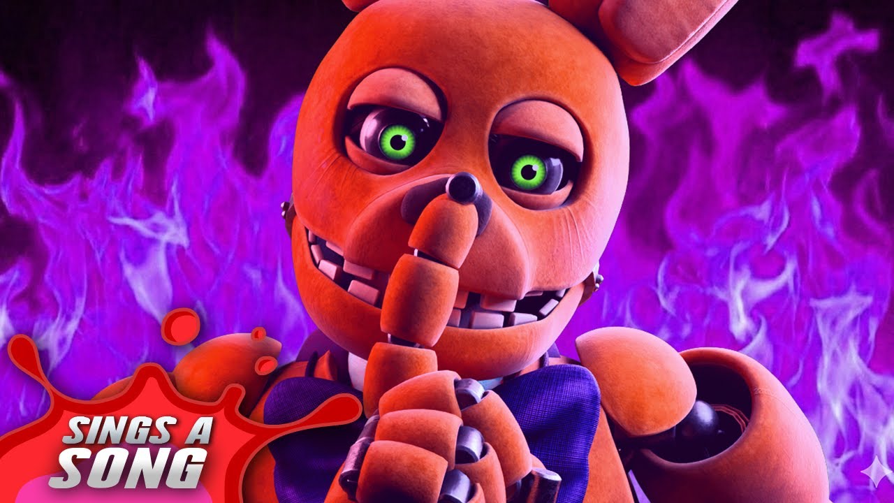 Уильям Афтон поёт песню АНИМАЦИЯ (SPRINGTRAP) (Пять ночей с Фредди 2, страшная пародия на игру FNAF)