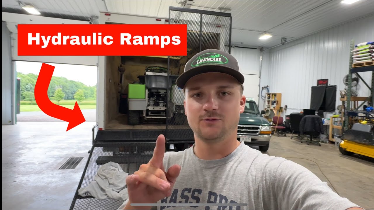 Installing Hydraulic Ramps on Box Truck!!
