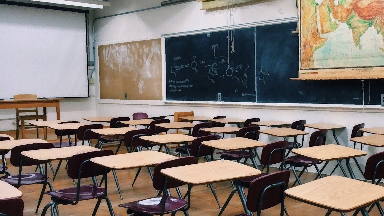 Classroom | School Ambience | Sleep, Study, Work, Relax | 8 Hours