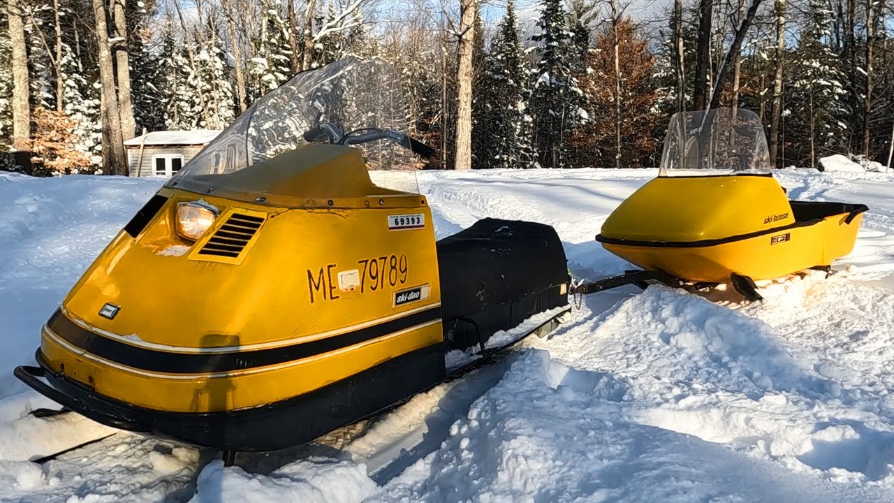 My Vintage SKI-DOO Collection! (Rare Snowmobiles)