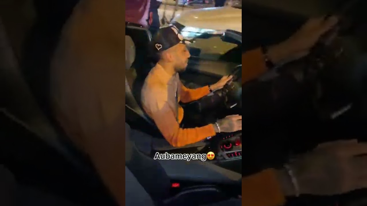 🚘AUBAMEYANG LAMBO'S🚘 #aubameyang #worldcup2022 #lamborghini