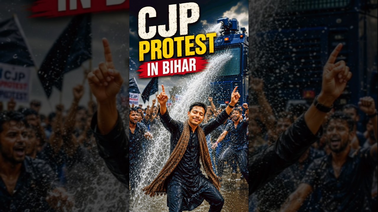 CJP Protest in Bihar😆 #cjp #protest #shorts