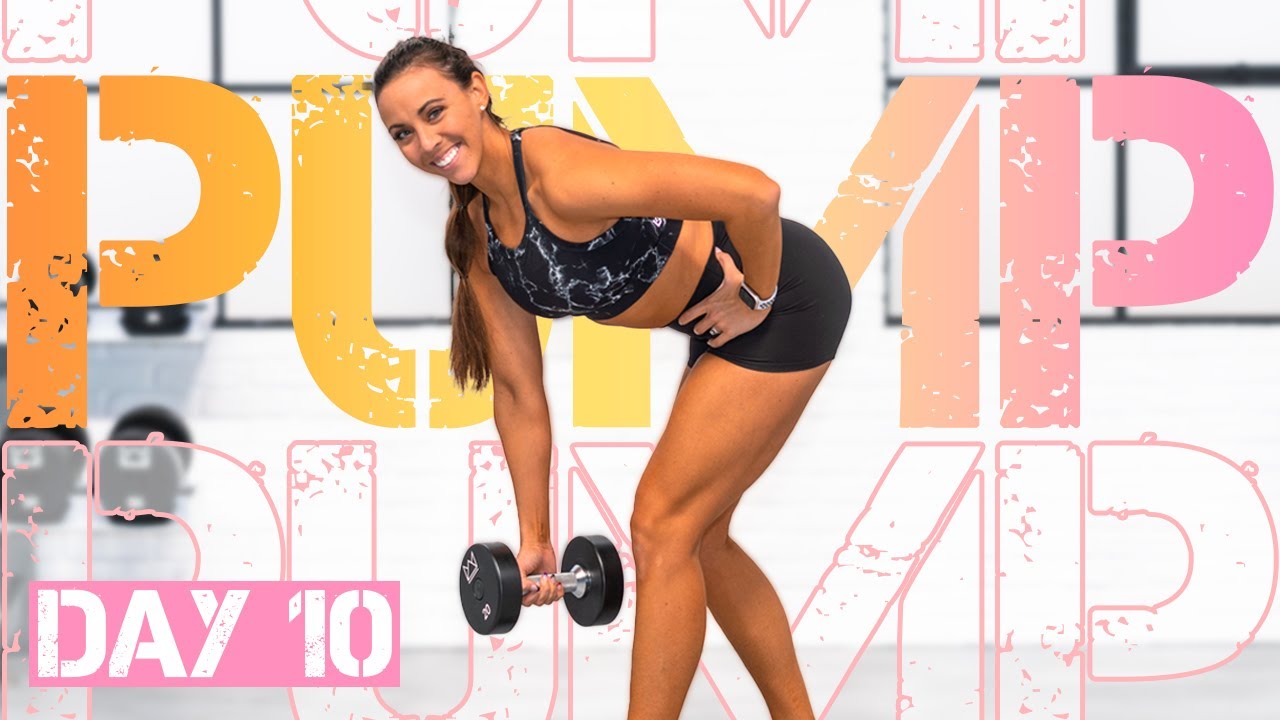 45 Minute Glutes & Legs AMRAP Workout | PUMP - Day 10