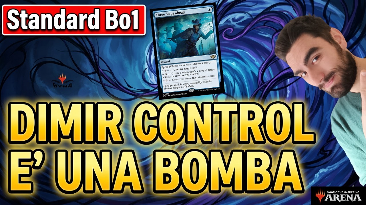 DIMIR CONTROL E' UNA BOMBA Standard Bo1 #mtgarena #magic #mtgita #magicthegathering