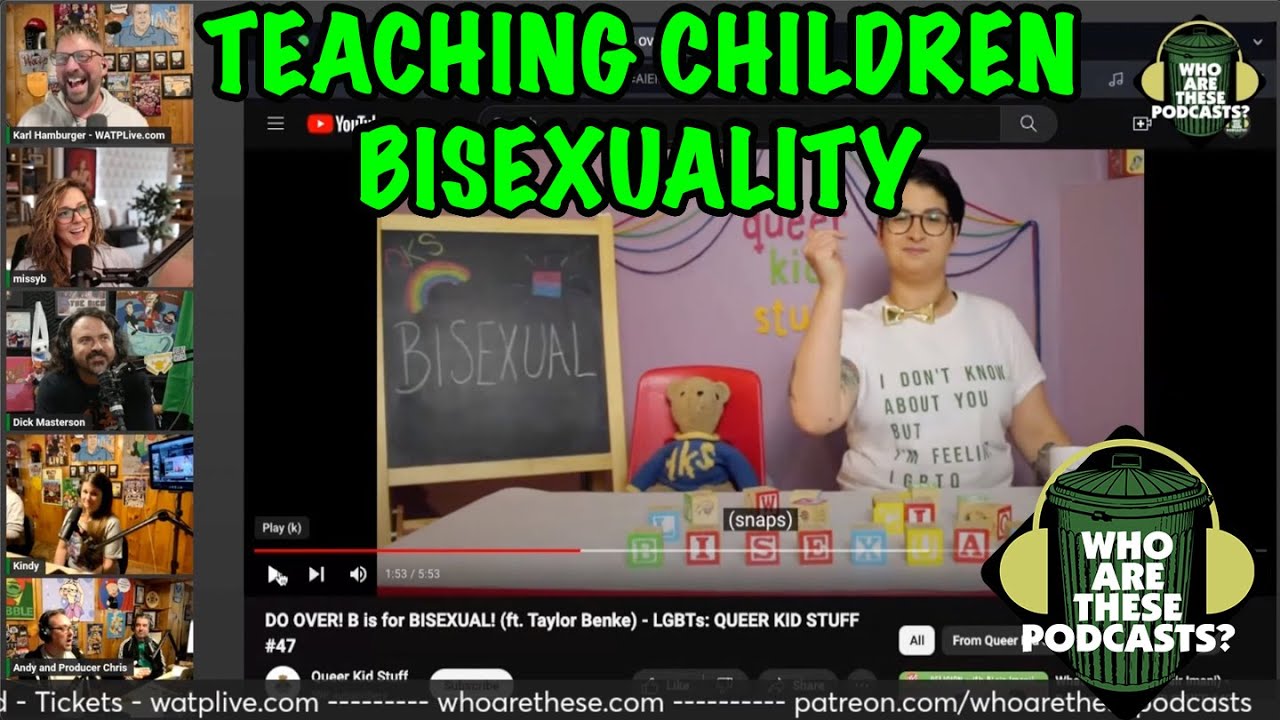 They're Redefining Bisexuality on Queer Kid Stuff (w/ Dick Masterson & Missy B)