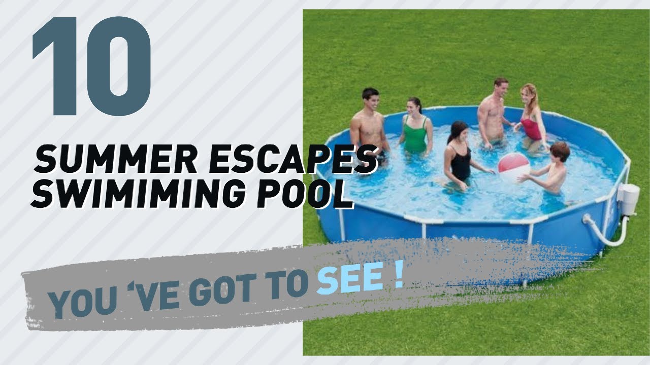 Summer Escapes Swimiming Pool // New & Popular 2017