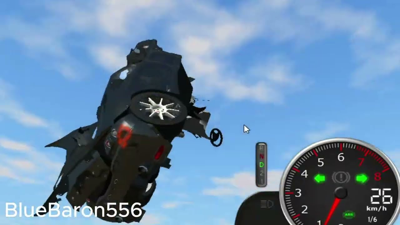 Rigs of Rods - Highspeed, Out of Control, Rollover, Multi-Car and expensive accidents 6