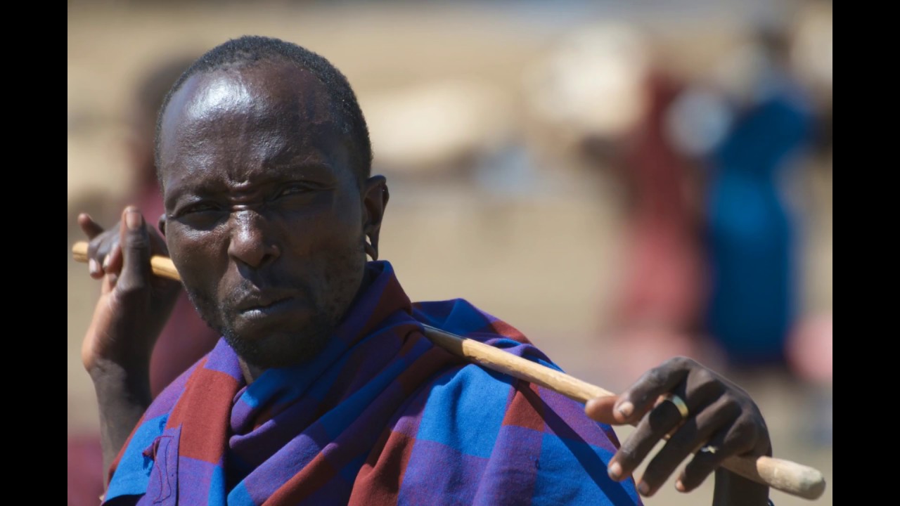 Art Fennell in Tanzania. (Day 2 with the Maasai.)