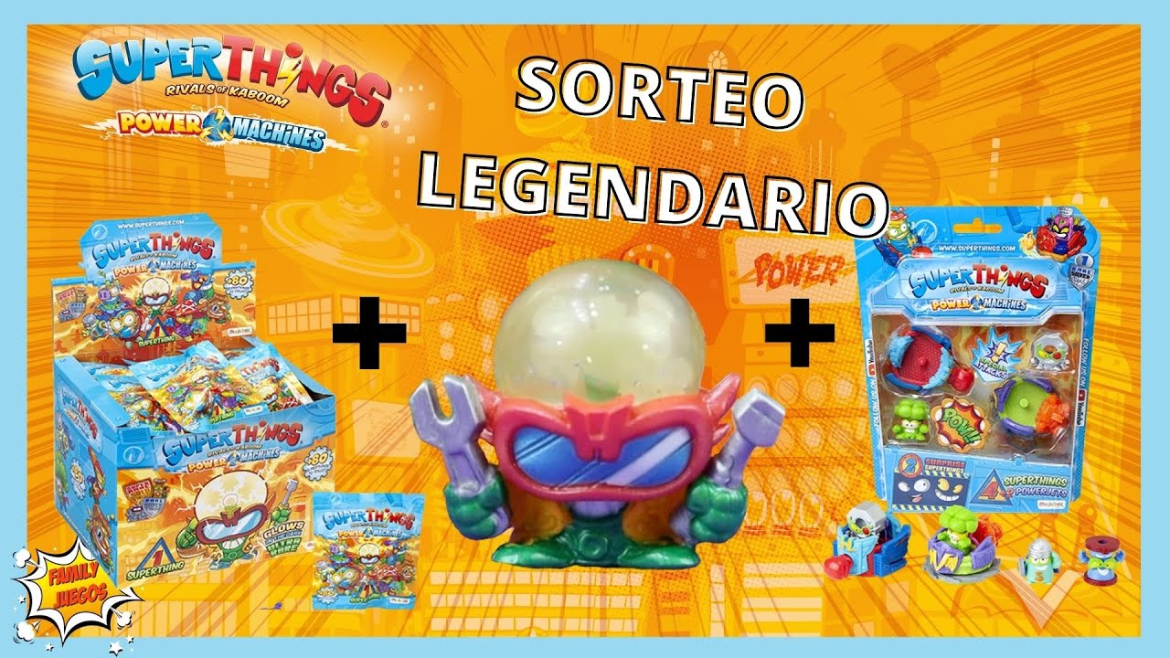 SuperZings Series 7 Colección completa y MEGA SORTEO Superthings Power Machines