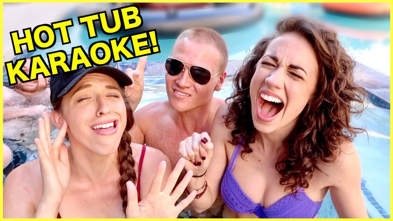 HOT TUB KARAOKE!