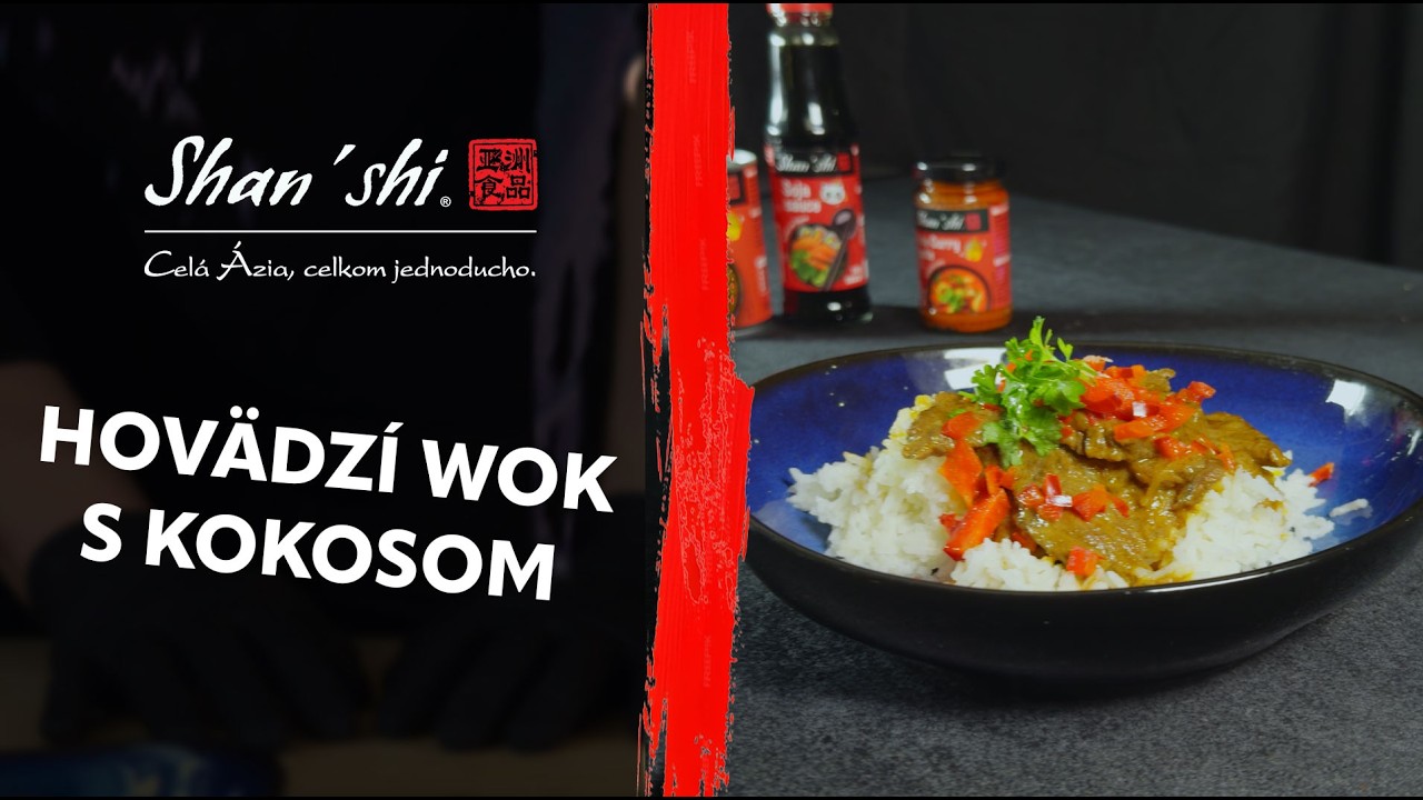 Shan´shi Hovädzí wok s kokosom