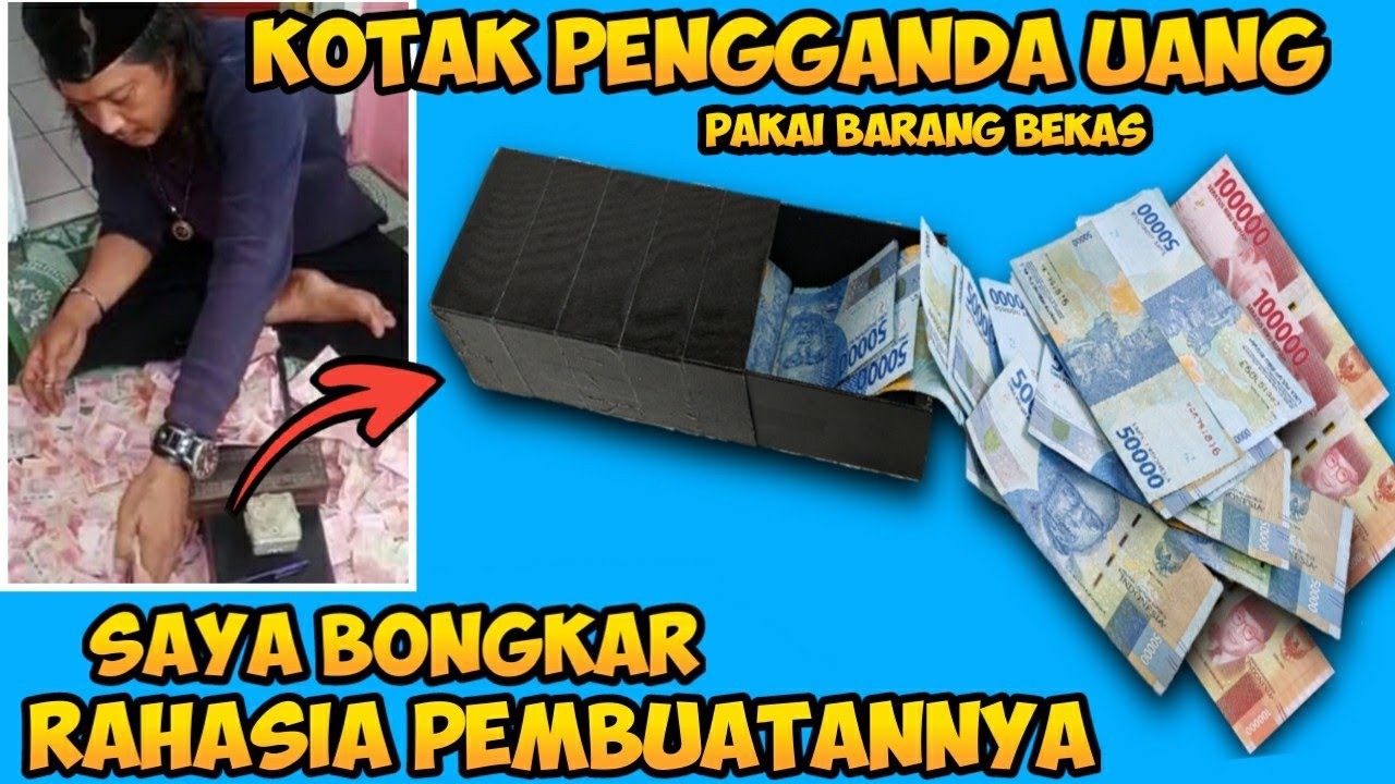 Cara buat kotak sulap PENGGANDA UANG yang lagi VIRAL