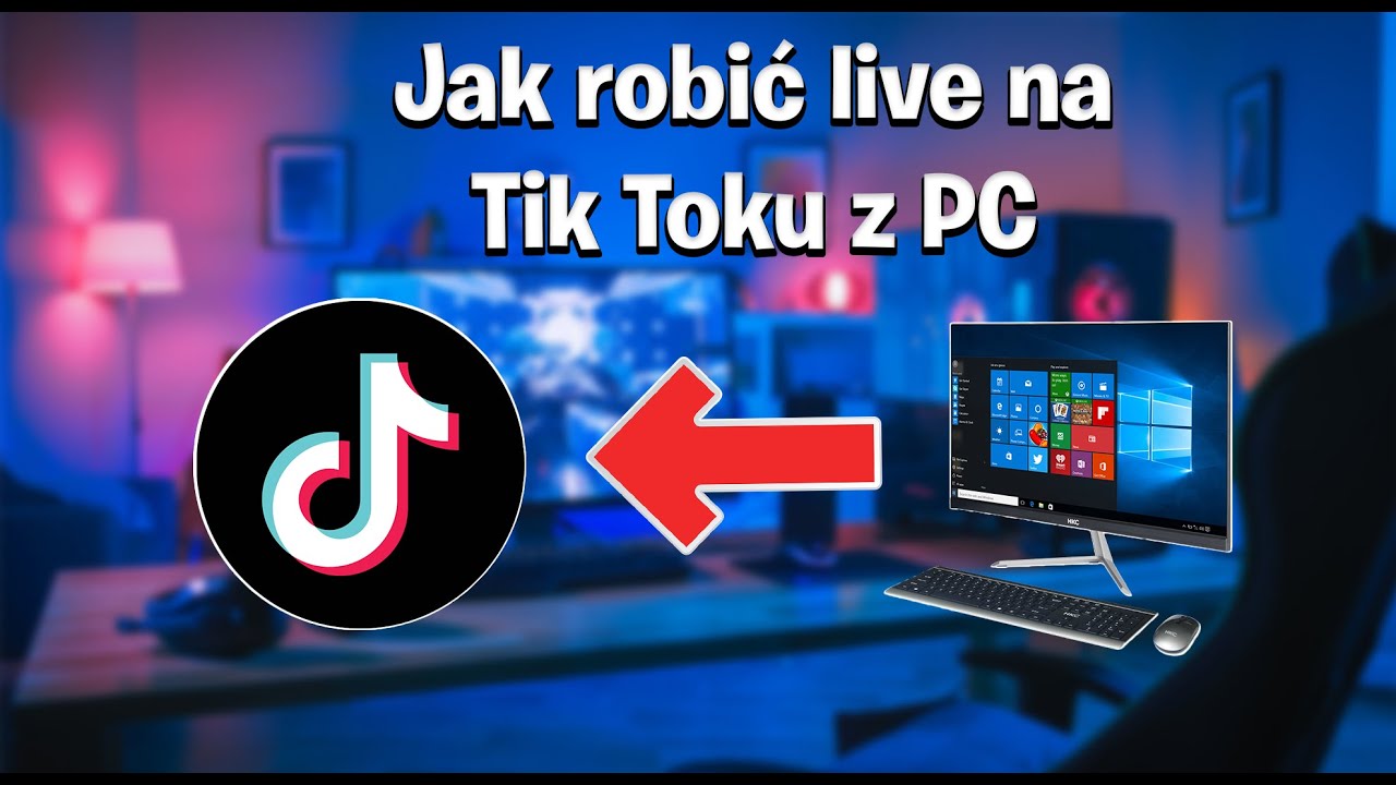 Jak zrobić streama z komputera na Tik Toku za FREE😨NOWY SPOS&Oacute;B 2022/2023📷 PL