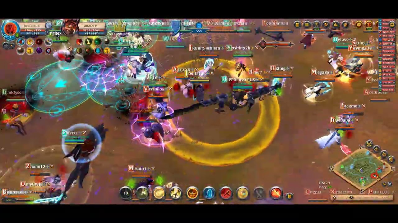 Albion Online  Minilons VS FOREVER NIGHT