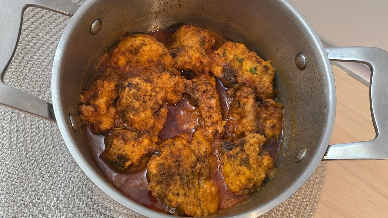  شوفلور او القرنبيط الزهرة المقلي بصلصة الطماطم الشهية وصفة سهلة ولذيذة chou_ fleur 