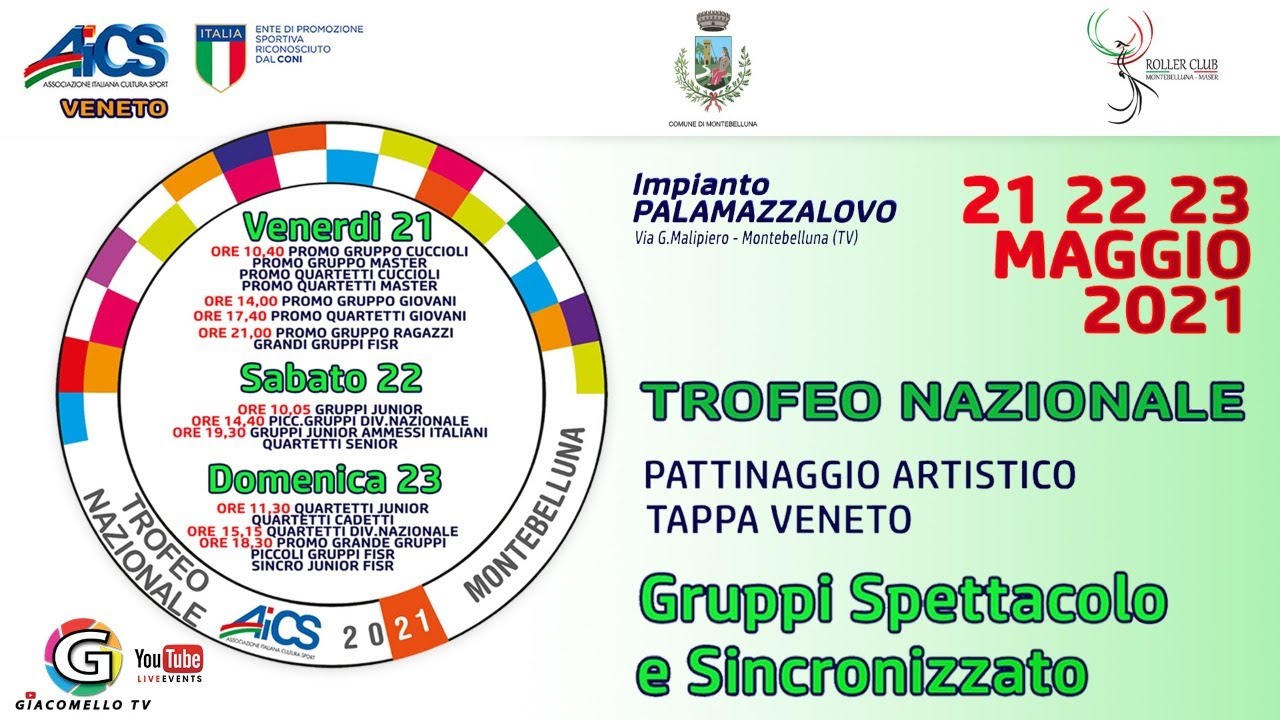 Pt. 7 Sabato 22/05 - AICS Veneto Trofeo Nazionale Gruppi Spettacolo e Sincro 2021