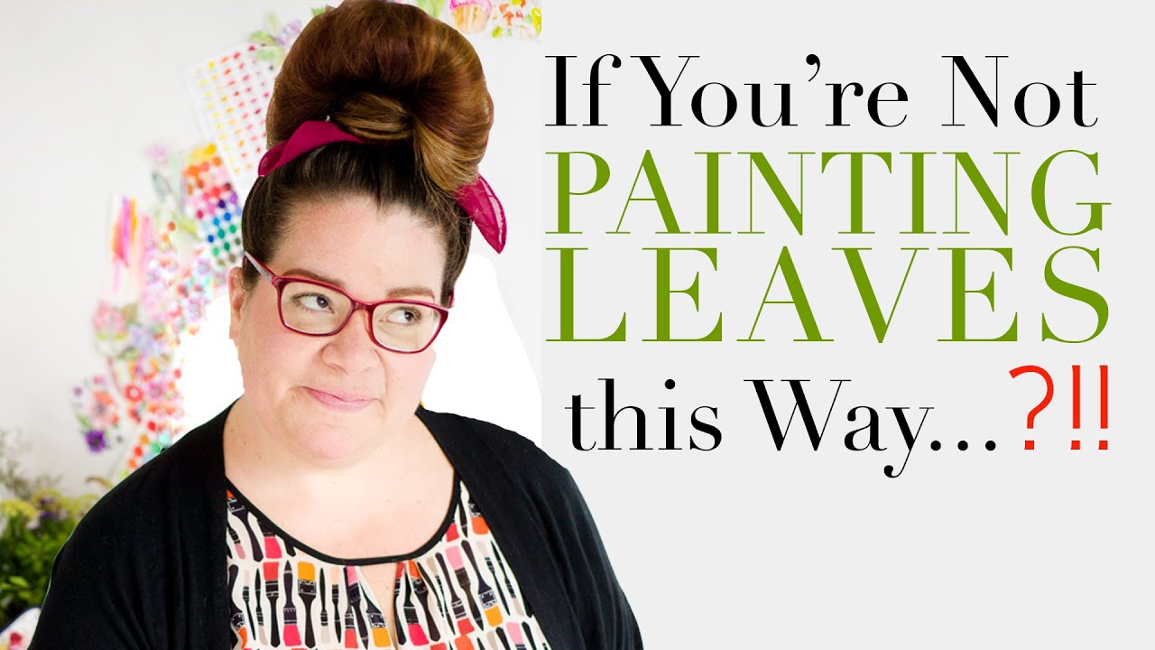 Watercolor Leaves No One is Teaching You!